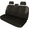 Outlet 👍 Sperling Enterprises Carbon Mesh Seat Covers - Black And Grey Adjustable Headrests Size 06H Rear Seat 👍