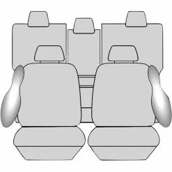 Discount ✨ Ilana Imperial Tailor Made Pack For Nissan X-Trail T32 03/14+ 😀 -Car Seat Covers Store SCA 365845 01 hi res