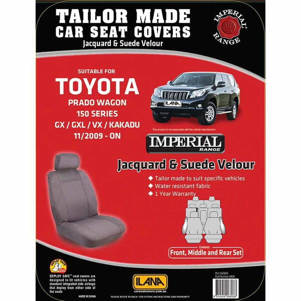 Best deal ✨ Ilana Imperial Tailor Made Pack For Toyota Prado 150 Series 11/09+ 😀 4 Best deal ✨ Ilana Imperial Tailor Made Pack For Toyota Prado 150 Series 11/09+ 😀 - Image 2