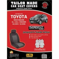 Best reviews of 🤩 Ilana Imperial Tailor Made Pack For Toyota RAV4 02/03-12/18 👍 -Car Seat Covers Store SCA 365851 00 hi res