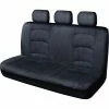 Buy 🔔 CLOUDLUX Cloud Premium Suede Seat Covers - Charcoal Adjustable Headrests Size 06H Rear Seat 🌟 -Car Seat Covers Store SCA 392242 hi res