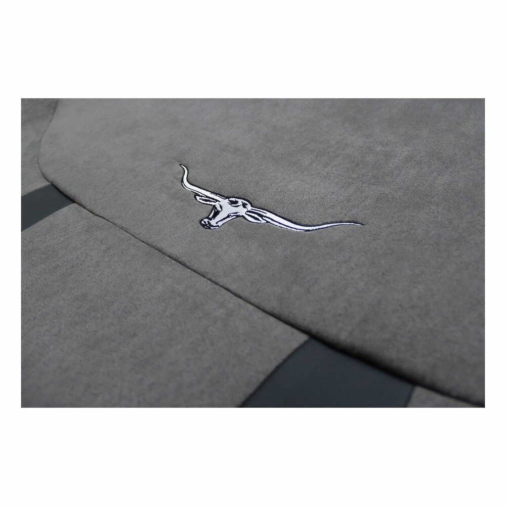 Top 10 🔔 R.M.Williams Suede Velour Seat Covers - Grey Adjustable Headrests Size 30 Front Pair Airbag Compatible 🎉 4 Top 10 🔔 R.M.Williams Suede Velour Seat Covers - Grey Adjustable Headrests Size 30 Front Pair Airbag Compatible 🎉 - Image 2