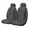 Top 10 🔔 R.M.Williams Suede Velour Seat Covers - Grey Adjustable Headrests Size 30 Front Pair Airbag Compatible 🎉 -Car Seat Covers Store SCA 525665 hi res