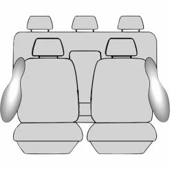 Brand new ✔️ Ilana Horizon Tailor Made Pack For Mitsubishi Triton MQ Dual Cab 01/15+ ✔️ -Car Seat Covers Store SCA 538407 01 hi res