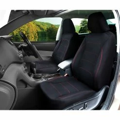 Hot Sale ⭐ SCA Neoprene Seat Covers - Black And Red Adjustable Headrests Airbag Compatible 🥰 5 Hot Sale ⭐ SCA Neoprene Seat Covers - Black And Red Adjustable Headrests Airbag Compatible 🥰 -Car Seat Covers Store SCA 546949 00 hi res