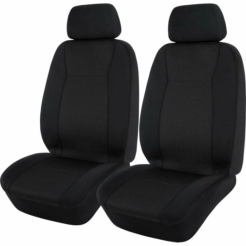 Hot Sale 🔔 SCA Jacquard Seat Covers Black, Adjustable Headrests, Size 30, Airbag Compatible ⌛ 3 Hot Sale 🔔 SCA Jacquard Seat Covers Black, Adjustable Headrests, Size 30, Airbag Compatible ⌛