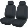 Flash Sale ✨ SCA Jacquard Seat Covers, Charcoal, Adjustable Headrests, Size 30, Airbag Compatible 🤩 -Car Seat Covers Store SCA 548403 hi res