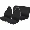 Deals 🤩 Best Buy Seat Cover Pack Black, Built-in Headrests, Front And Rear Pack, Airbag Compatible 😍 1 Deals 🤩 Best Buy Seat Cover Pack Black, Built-in Headrests, Front And Rear Pack, Airbag Compatible 😍 -Car Seat Covers Store SCA 548406 hi res