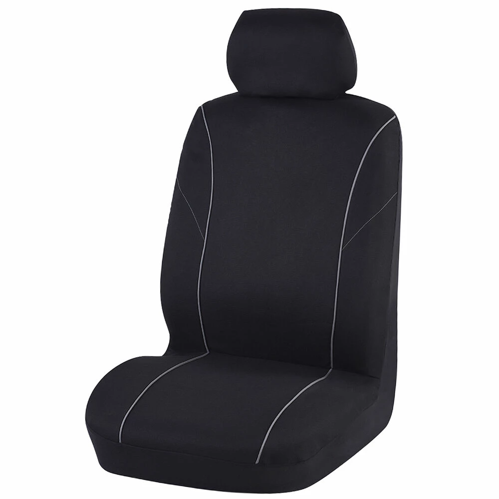 Flash Sale 👏 Best Buy Single Seat Cover Black, Adjustable Headrests, Size 30, Front, Airbag Compatible 🔔 3 Flash Sale 👏 Best Buy Single Seat Cover Black, Adjustable Headrests, Size 30, Front, Airbag Compatible 🔔