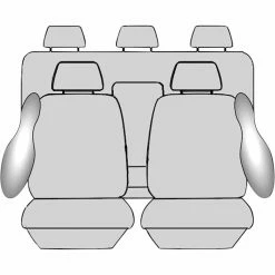 Best reviews of 🔥 Ilana Cyclone Tailor Made Pack For Mitsubishi Triton MQ Dual Cab 01/15+ 💯 -Car Seat Covers Store SCA 551413 01 hi res