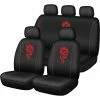 Buy 🛒 SCA Dragon Seat Cover Pack - Red Adjustable Headrests Size 30 And 06H Airbag Compatible 🎁 -Car Seat Covers Store SCA 565197 hi res 1