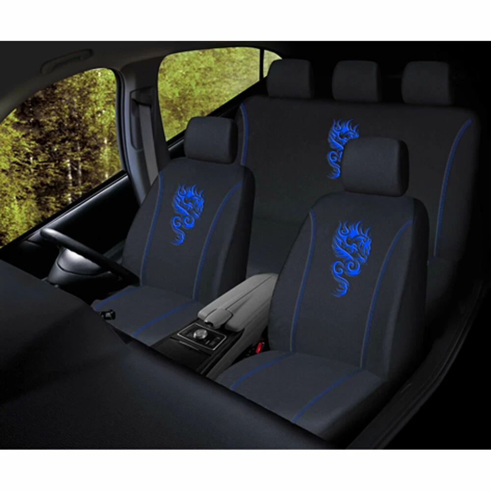 Buy 🎉 SCA Dragon Seat Cover Pack - Blue Adjustable Headrests Size 30 And 06H Airbag Compatible 🎉 4 Buy 🎉 SCA Dragon Seat Cover Pack - Blue Adjustable Headrests Size 30 And 06H Airbag Compatible 🎉 - Image 2