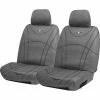 Cheap ❤️ R.M.Williams R.M. Williams Canvas Seat Cover - Charcoal Adjustable Headrests Size 30 🤩 -Car Seat Covers Store SCA 577719 hi res