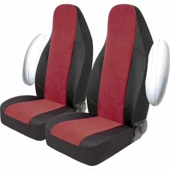 Discount ✔️ SCA Cord Seat Covers - Red/Black Built-in Headrests Size 60 Front Pair Airbag Compatible 👏 7 Discount ✔️ SCA Cord Seat Covers - Red/Black Built-in Headrests Size 60 Front Pair Airbag Compatible 👏 -Car Seat Covers Store SCA 581556 01 hi res