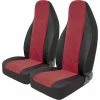 Discount ✔️ SCA Cord Seat Covers - Red/Black Built-in Headrests Size 60 Front Pair Airbag Compatible 👏 2 Discount ✔️ SCA Cord Seat Covers - Red/Black Built-in Headrests Size 60 Front Pair Airbag Compatible 👏 -Car Seat Covers Store SCA 581556 hi res