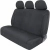 Deals 👍 SCA Canvas Seat Covers - Charcoal/Grey Adjustable Headrests Size 06H Rear Seat 🧨