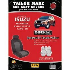 Budget 🎁 Imperial Tailor Made Pack - Suits Isuzu MU-X 11/13+ 🛒 -Car Seat Covers Store SCA 587729 00 hi res