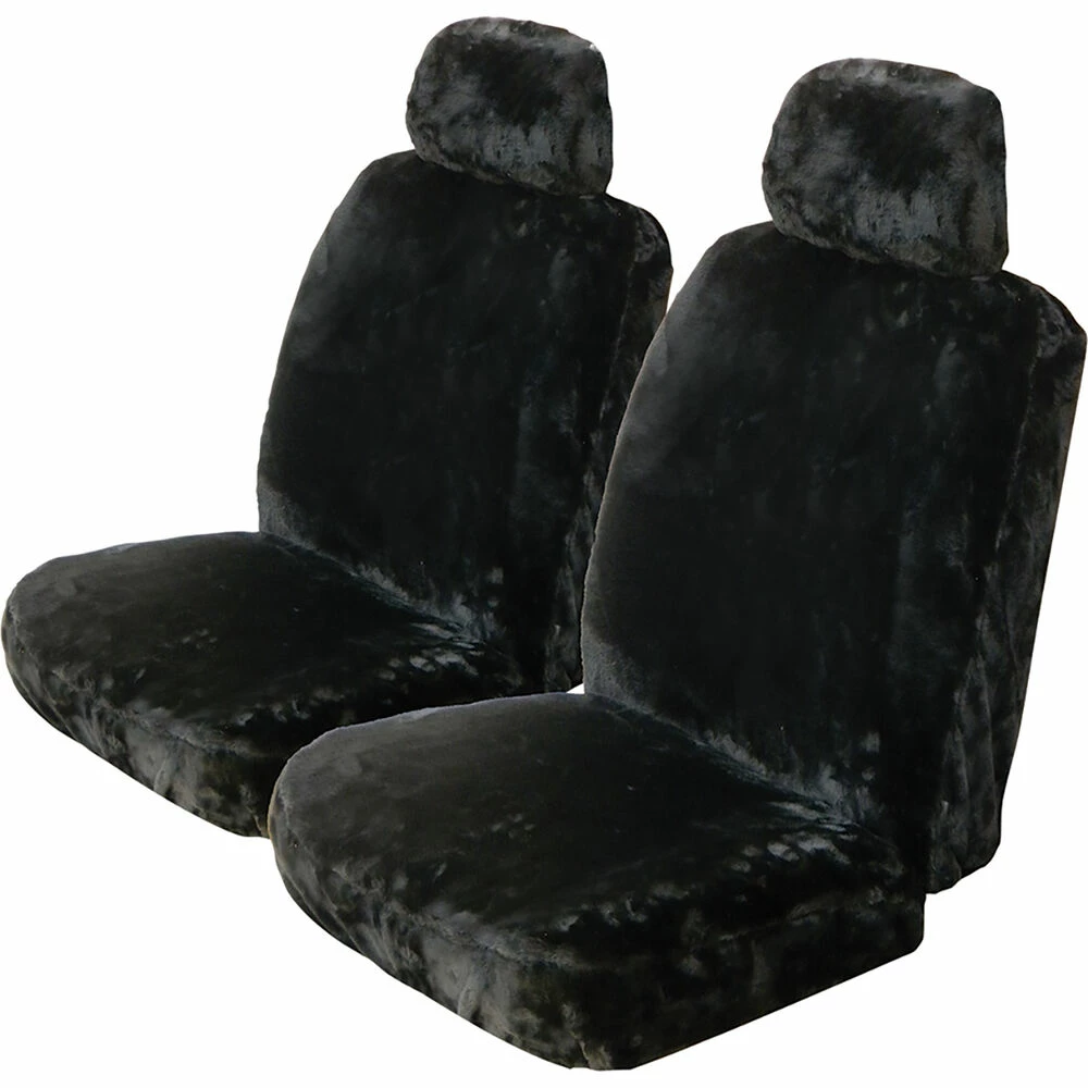 Outlet ๐ฅ SCA Luxury Fur Seat Cover - Black Adjustable Headrests Size 30 Front Pair Airbag Compatible โค๏ธ 3 Outlet ๐ฅ SCA Luxury Fur Seat Cover - Black Adjustable Headrests Size 30 Front Pair Airbag Compatible โค๏ธ