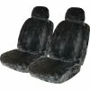 Promo 👍 SCA Luxury Fur Seat Cover - Slate Adjustable Headrests Size 30 Front Pair Airbag Compatible 😉 2 Promo 👍 SCA Luxury Fur Seat Cover - Slate Adjustable Headrests Size 30 Front Pair Airbag Compatible 😉 -Car Seat Covers Store SCA 594342 hi res