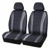Cheap 🎁 SCA Carbon Fibre Leather Look Seat Covers - Black, Adjustable Headrest, Airbag Compatible 😀