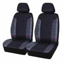 Outlet ๐ SCA Hologram Mesh Seat Covers - Black, Adjustable Headrests, Airbag Compatible ๐คฉ