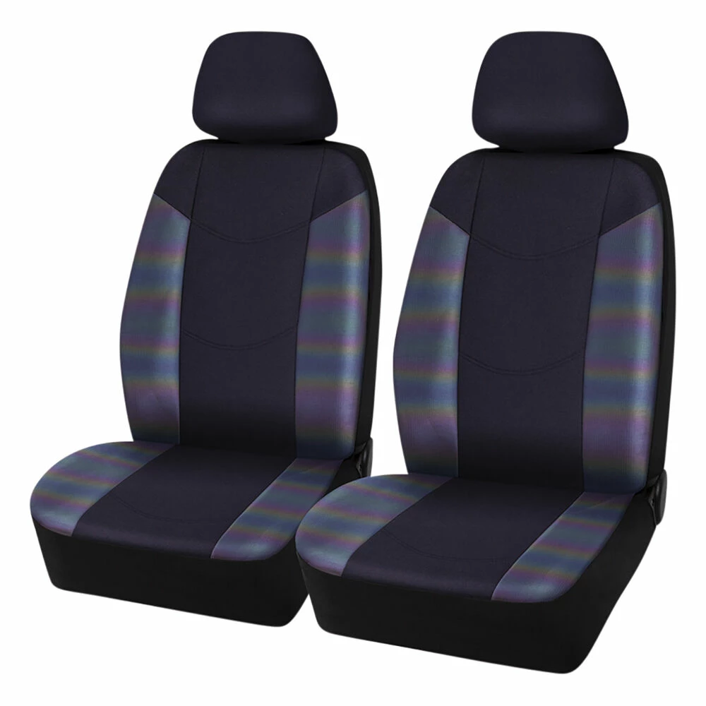 Outlet 🎁 SCA Hologram Mesh Seat Covers - Black, Adjustable Headrests, Airbag Compatible 🤩 3 Outlet 🎁 SCA Hologram Mesh Seat Covers - Black, Adjustable Headrests, Airbag Compatible 🤩