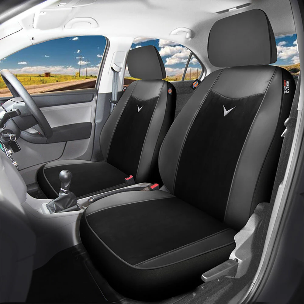 Best reviews of 👏 Dickies Hornet Seat Covers Black Adjustable Headrests Airbag Compatible 👍 4 Best reviews of 👏 Dickies Hornet Seat Covers Black Adjustable Headrests Airbag Compatible 👍 - Image 2