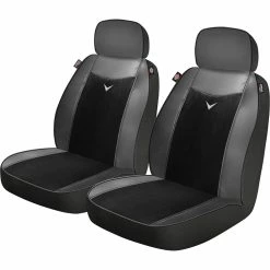 Best reviews of ๐ Dickies Hornet Seat Covers Black Adjustable Headrests Airbag Compatible ๐