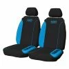 Top 10 🔥 Tradies Seat Covers Tradies Neoprene Seat Covers Black/Blue Front Pair Adjustable Headrests Airbag Compatible ✔️