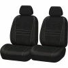 Brand new 🎉 SCA Soft Shimmer Seat Covers Black Adjustable Headrests Airbag Compatible 🔥