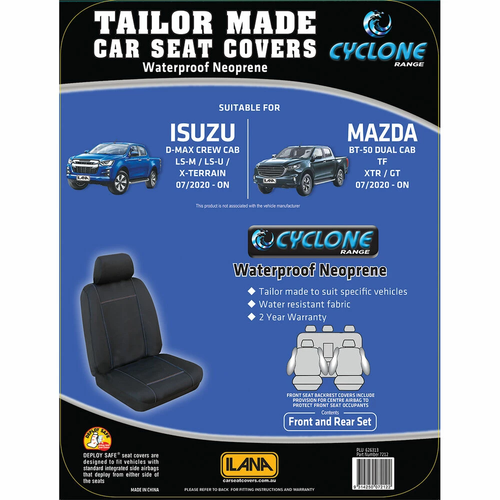 Coupon ✨ Ilana Cyclone Tailor Made Pack For BT-50/DMAX Dual Cab 2020+ ⭐ 4 Coupon ✨ Ilana Cyclone Tailor Made Pack For BT-50/DMAX Dual Cab 2020+ ⭐ - Image 2