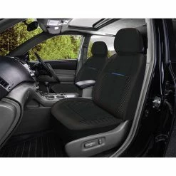 Deals ⭐ SCA Leather Look And Carbon Seat Covers Black/Blue Adjustable Headrests Airbag Compatible Front Pair Size 30A ✨ 5 Deals ⭐ SCA Leather Look And Carbon Seat Covers Black/Blue Adjustable Headrests Airbag Compatible Front Pair Size 30A ✨ -Car Seat Covers Store SCA 631783 00 hi res