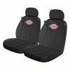 Outlet 🛒 Dickies Polyester OG Logo Seat Covers Black Adjustable Headrests Airbag Compatible 🔥 -Car Seat Covers Store SCA 635167 hi res 1
