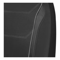 Best Sale 🎉 SCA Sports Leather Look & Carbon Seat Covers Black Adjustable Headrests Airbag Compatible 😀 -Car Seat Covers Store SCA 637212 01 hi res