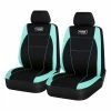 New ๐ Ridge Ryder Neoprene Seat Covers Black/Mint Adjustable Headrests Airbag Compatible 30SAB ๐ 2 New ๐ Ridge Ryder Neoprene Seat Covers Black/Mint Adjustable Headrests Airbag Compatible 30SAB ๐ -Car Seat Covers Store SCA 638645 hi res