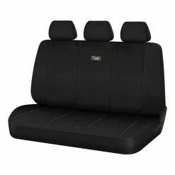 Brand new 🥰 Ridge Ryder Neoprene Seat Cover Black Adjustable Headrests Rear Seat 06H ✔️