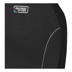 Top 10 🔥 Ridge Ryder Canvas Seat Covers Black/Grey Piping Built-In Headrests Airbag Compatible 60SAB 💯 -Car Seat Covers Store SCA 638650 01 hi res