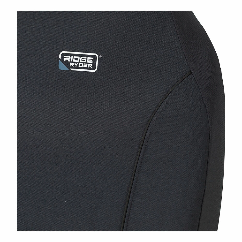 Coupon โค๏ธ Ridge Ryder Canvas Seat Covers Charcoal/Black Piping Built-In Headrests Airbag Compatible 60SAB ๐ 5 Coupon โค๏ธ Ridge Ryder Canvas Seat Covers Charcoal/Black Piping Built-In Headrests Airbag Compatible 60SAB ๐ - Image 3