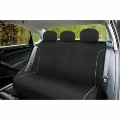Top 10 😉 Ridge Ryder Canvas Seat Cover Black/Grey Piping Adjustable Headrests Rear Seat 06H ⭐ -Car Seat Covers Store SCA 638652 00 hi res
