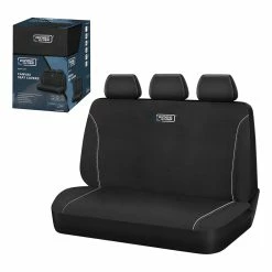 Top 10 😉 Ridge Ryder Canvas Seat Cover Black/Grey Piping Adjustable Headrests Rear Seat 06H ⭐ -Car Seat Covers Store SCA 638652 03 hi res