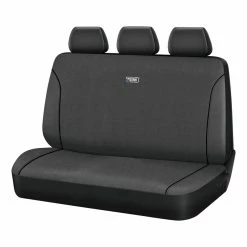 Best Pirce 🎁 Ridge Ryder Canvas Seat Cover Charcoal/Black Piping Adjustable Headrests Rear Seat 06H 🤩