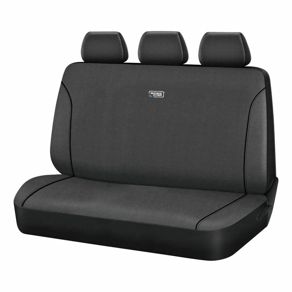 Best Pirce ๐ Ridge Ryder Canvas Seat Cover Charcoal/Black Piping Adjustable Headrests Rear Seat 06H ๐คฉ 3 Best Pirce ๐ Ridge Ryder Canvas Seat Cover Charcoal/Black Piping Adjustable Headrests Rear Seat 06H ๐คฉ