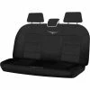 Promo 🎉 R.M.Williams Woven Seat Covers Black Adjustable Headrests Size 06H Rear Seat 🥰 -Car Seat Covers Store SCA 639768 hi res