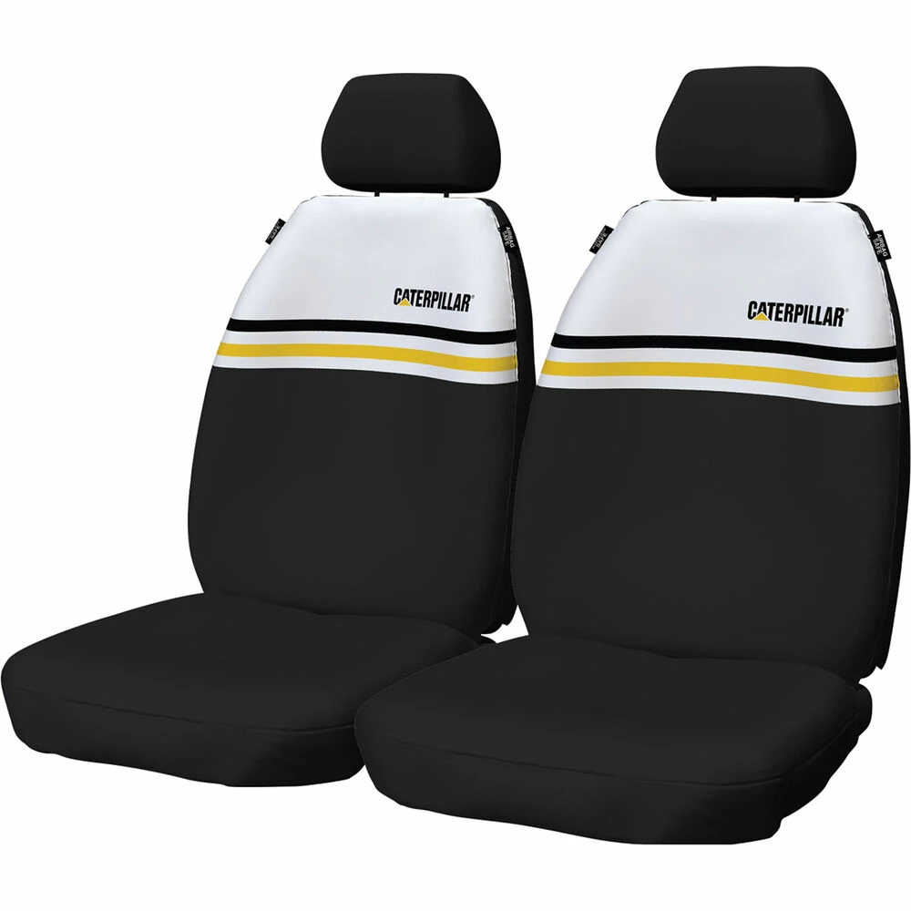 Best deal ๐คฉ Caterpillar Canvas Seat Covers Yellow/White Stripe Adjustable Headrests Airbag Compatible 30SAB ๐ฏ 3 Best deal ๐คฉ Caterpillar Canvas Seat Covers Yellow/White Stripe Adjustable Headrests Airbag Compatible 30SAB ๐ฏ