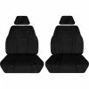 Promo 🤩 Tradies Seat Covers Getaway Neoprene Ready Made Seat Covers Front Pair Black Suits Ranger 👏 -Car Seat Covers Store SCA 645249 hi res