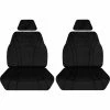 New ✨ Tradies Seat Covers Getaway Neoprene Ready Made Seat Covers Front Pair Black Suits Prado 🤩 -Car Seat Covers Store SCA 645273 hi res