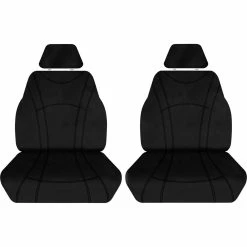 New ✨ Tradies Seat Covers Getaway Neoprene Ready Made Seat Covers Front Pair Black Suits Prado 🤩
