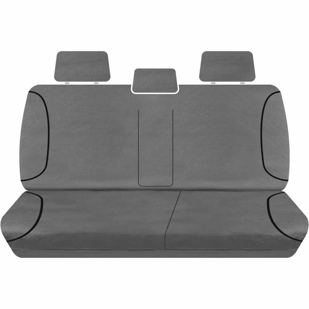 New ๐ SPERLING Tradies Canvas Ready Made Seat Covers - Rear, Grey, Suits Colorado โ๏ธ 3 New ๐ SPERLING Tradies Canvas Ready Made Seat Covers - Rear, Grey, Suits Colorado โ๏ธ