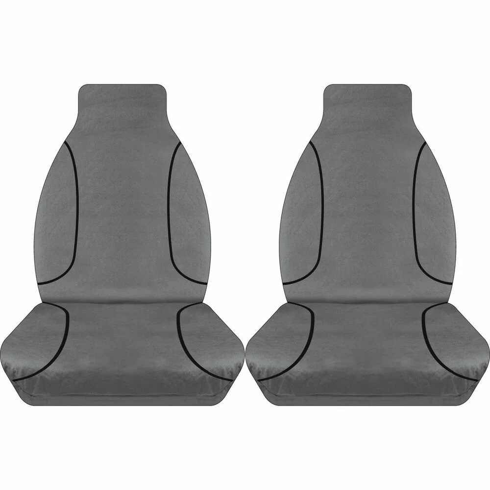 New ✨ SPERLING Tradies Canvas Ready Made Seat Covers - Front, Grey, Suits Hiace 😍 3 New ✨ SPERLING Tradies Canvas Ready Made Seat Covers - Front, Grey, Suits Hiace 😍