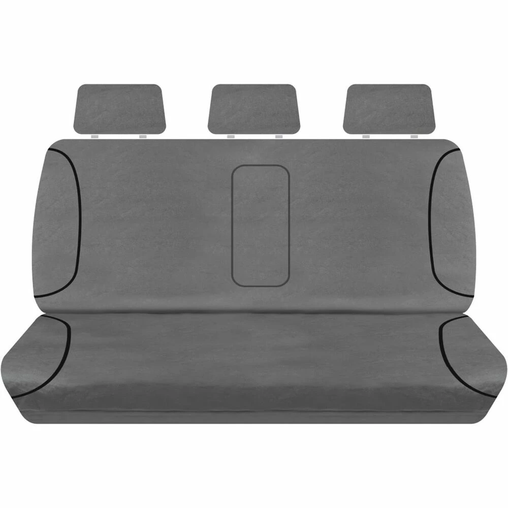 Discount 🥰 SPERLING Tradies Canvas Ready Made Seat Covers - Rear, Grey, Suits Triton 🥰 3 Discount 🥰 SPERLING Tradies Canvas Ready Made Seat Covers - Rear, Grey, Suits Triton 🥰